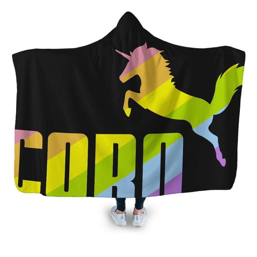 Corn Hooded Blanket - Adult / Premium Sherpa