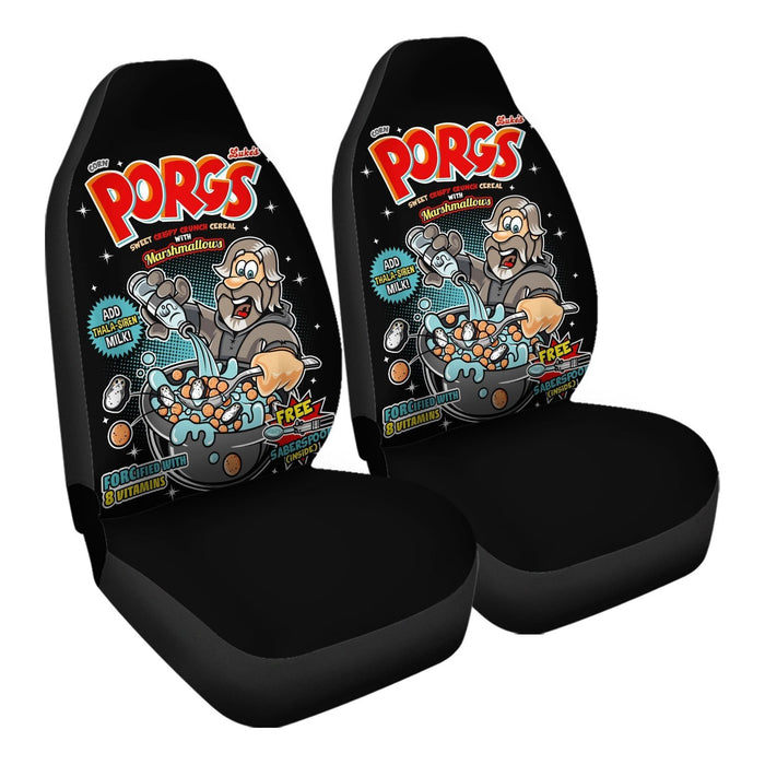 Corn Porgs Car Seat Covers - One size