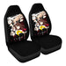 Crowd Gachaman Car Seat Covers - One size