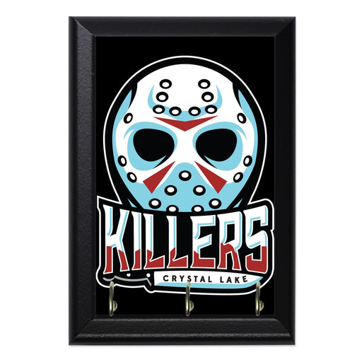 Crystal Lake Killers Wall Plaque Key Holder - 8 x 6 / Yes