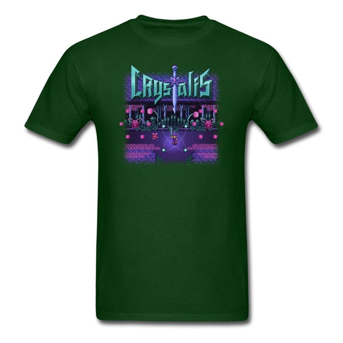 Crystalis Unisex Classic T-Shirt - forest green / S