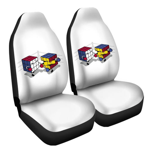 Cube Fight! Car Seat Covers - One size