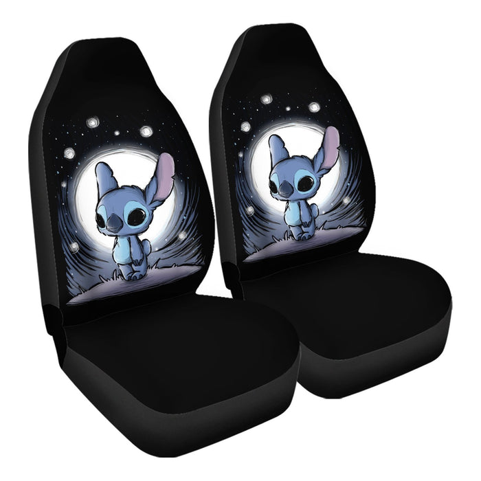 Cute Alien Car Seat Covers - One size