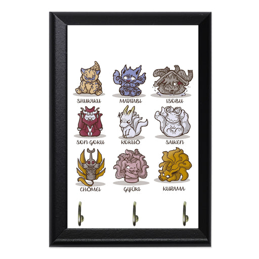 Cute Demons Key Hanging Plaque - 8 x 6 / Yes