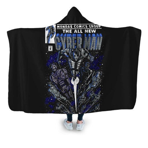 Cyber Man Hooded Blanket - Adult / Premium Sherpa