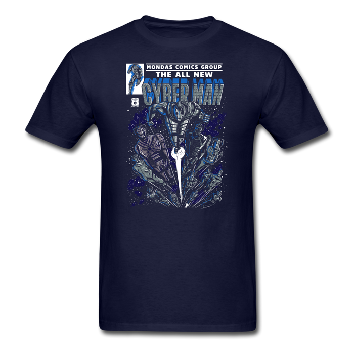 Cyber Man Unisex Classic T-Shirt - navy / S