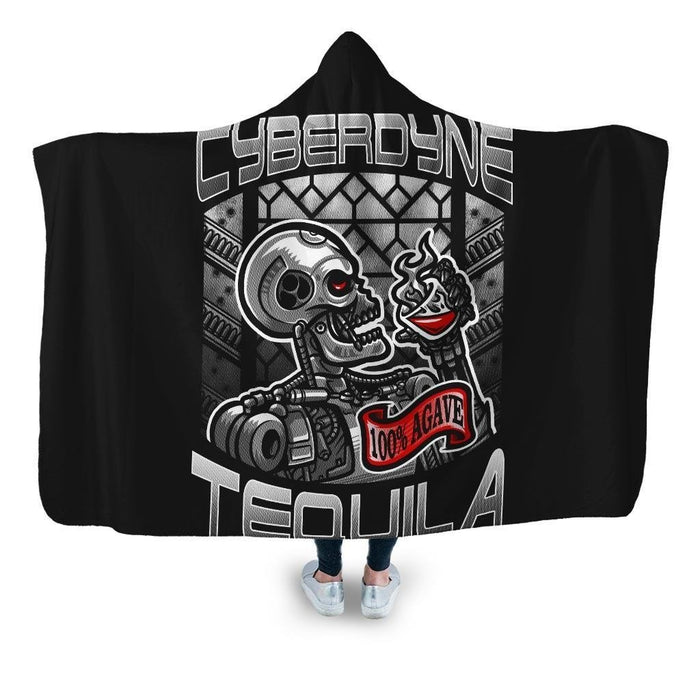 Cyberdyne Whiskey Hooded Blanket - Adult / Premium Sherpa