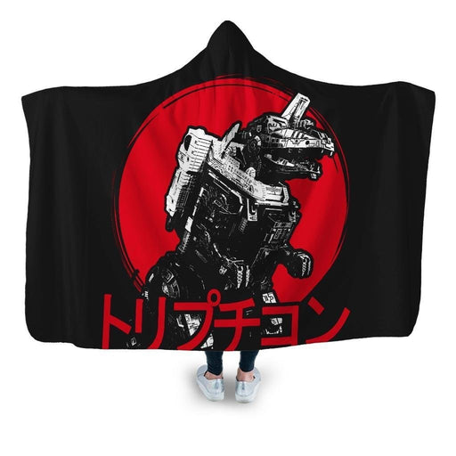 Cybertronian Kaiju Hooded Blanket - Adult / Premium Sherpa