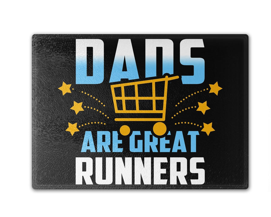Dads Are Great Runners Cutting Board