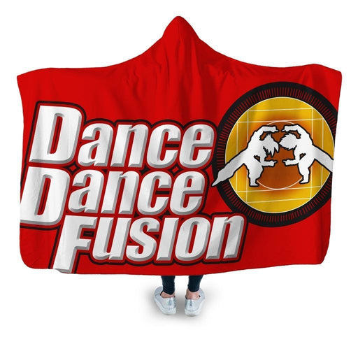 Dance Fusion Hooded Blanket - Adult / Premium Sherpa