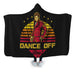 Dance Off Bro Distressed Hooded Blanket - Adult / Premium Sherpa