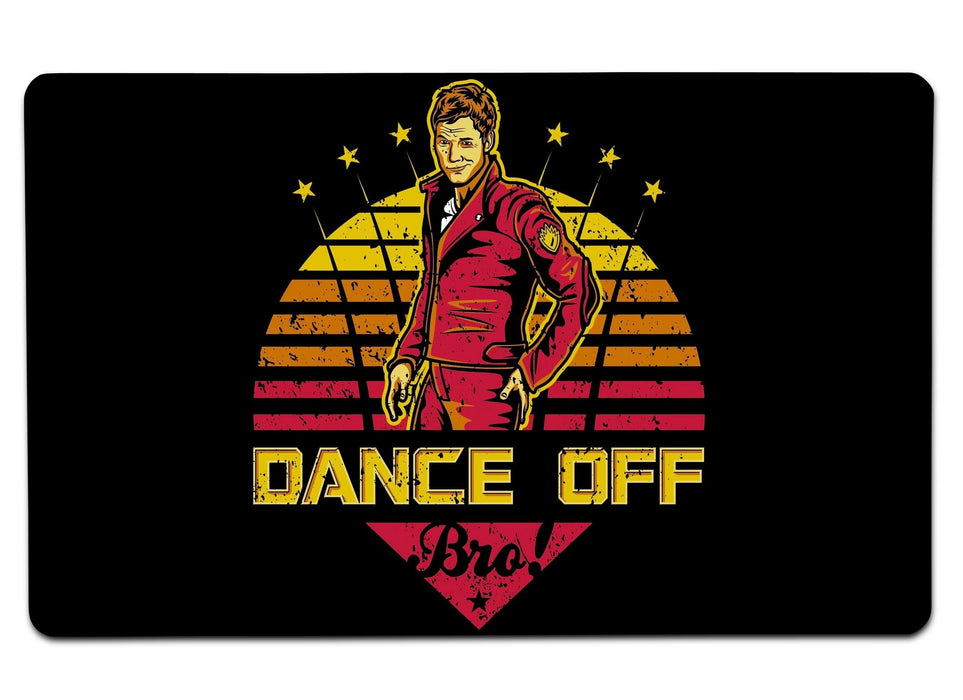 Dance Off Bro Distressed Large Mouse Pad