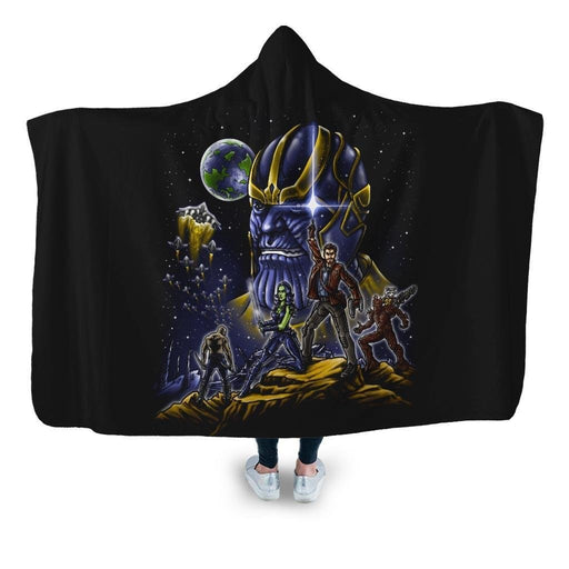 Dance Wars Dtg Hooded Blanket - Adult / Premium Sherpa