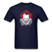Dancing Clown Unisex Classic T-Shirt - navy / S