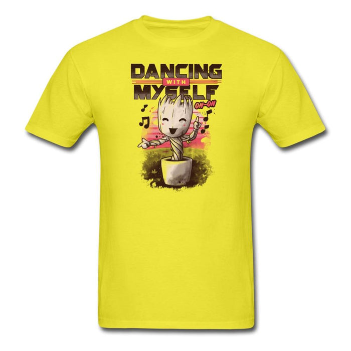 Dancing With Myself Groot Unisex Classic T-Shirt - yellow / S