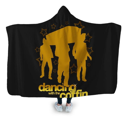 Dancing With The Coffin Hooded Blanket - Adult / Premium Sherpa