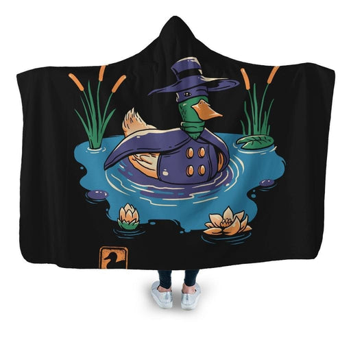 Dark Duck Costume Hooded Blanket - Adult / Premium Sherpa