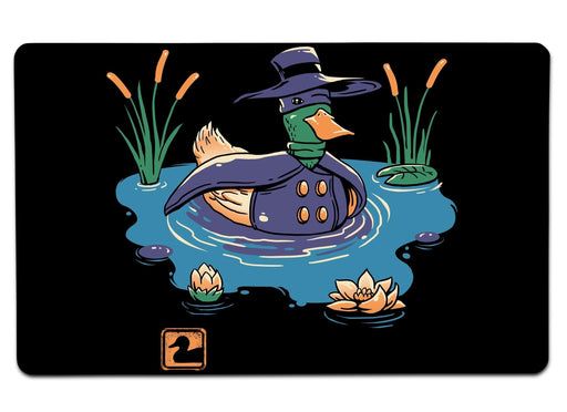 Dark Duck Costume Large Mouse Pad