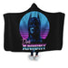 Dark Knight Hooded Blanket - Adult / Premium Sherpa