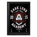 Dark Lord Academy 15 Key Hanging Wall Plaque - 8 x 6 / Yes