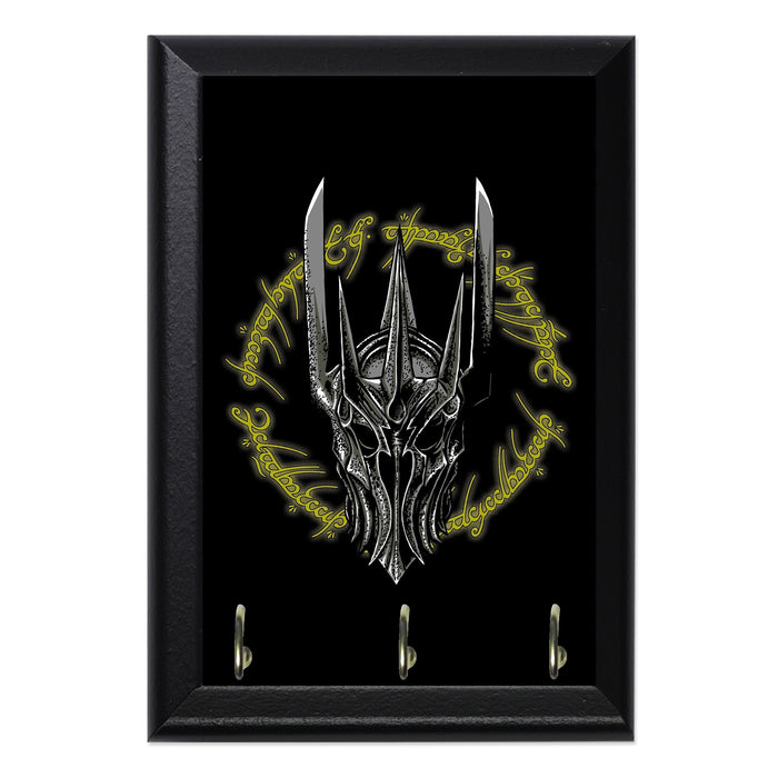 Dark Lord of Middle Earth Key Hanging Plaque - 8 x 6 / Yes