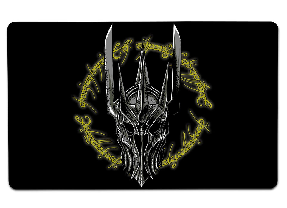 Dark Lord Of Middle Earth Large Mouse Pad