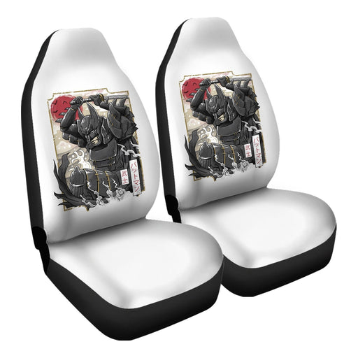 Dark Samurai Knight Car Seat Covers - One size