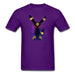 Dark Type Unisex Classic T-Shirt - purple / S