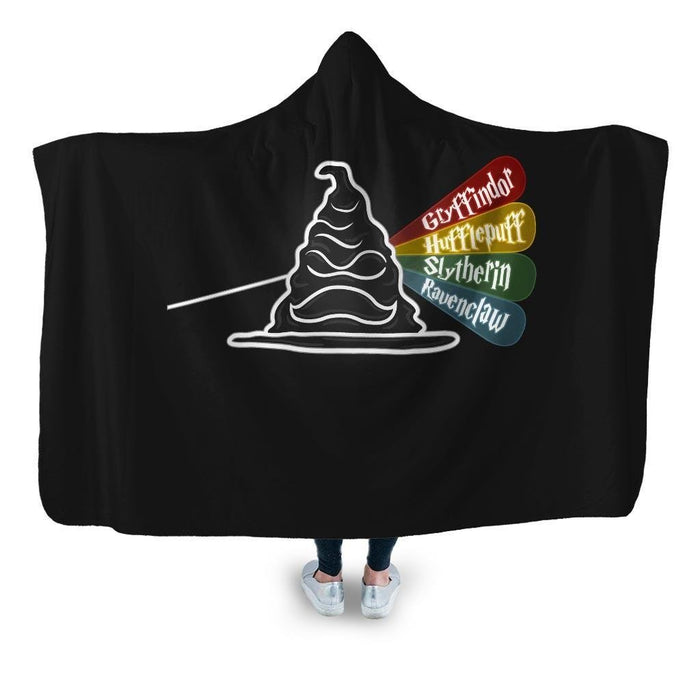 Darkside of the hat Hooded Blanket - Adult / Premium Sherpa