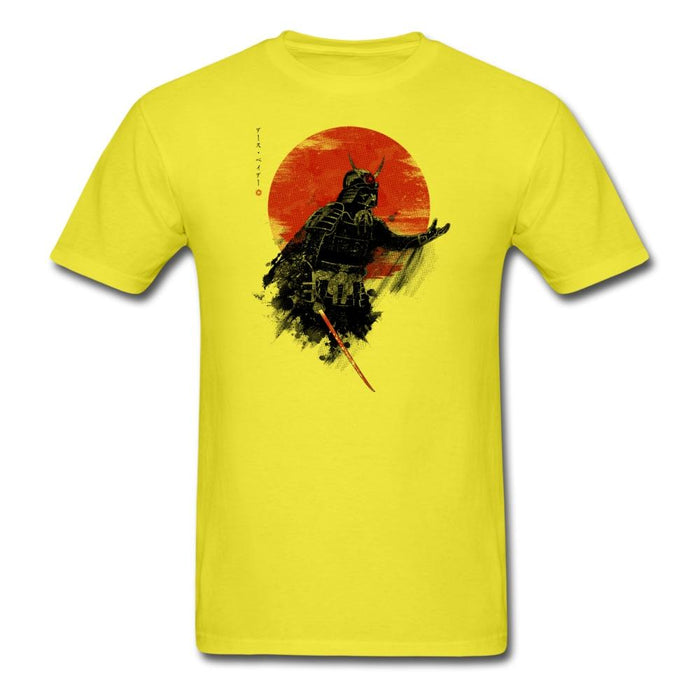 Darth Samurai Unisex Classic T-Shirt - yellow / S