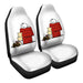 Dilbert Brown Car Seat Covers - One size