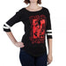 DC Comics Harley Quinn Yoke Ralgan Juniors T-shirt by Bioworld - Small