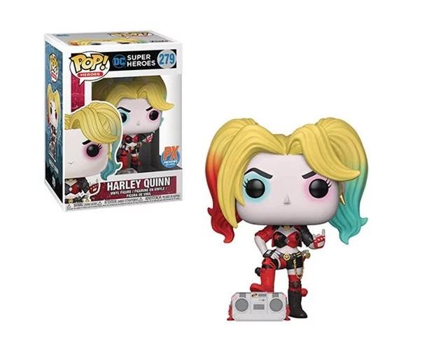 DC Heroes Harley Quinn with Boombox Pop! Vinyl Figure - Previews Exclusive