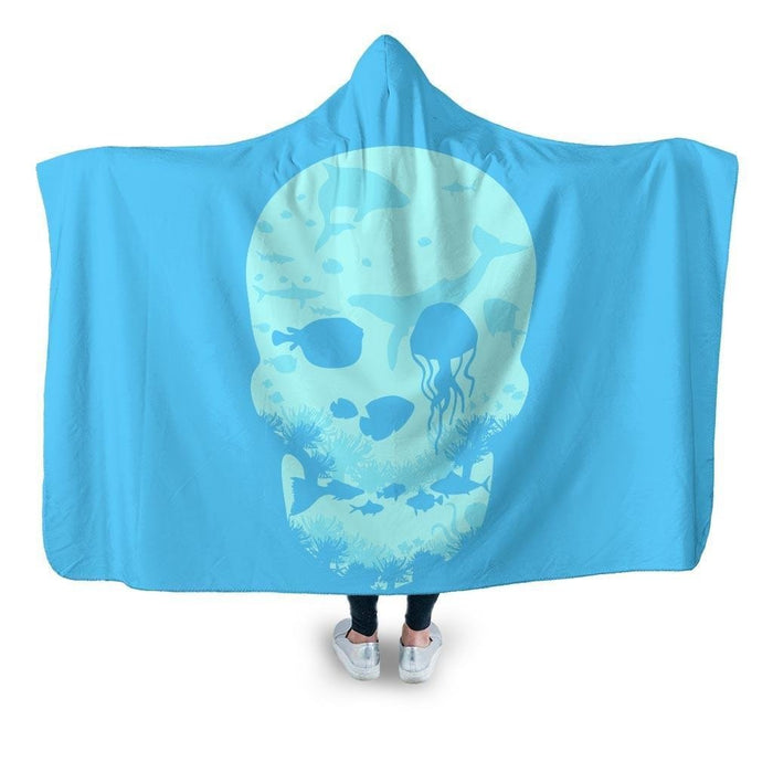 Dead Sea Hooded Blanket - Adult / Premium Sherpa