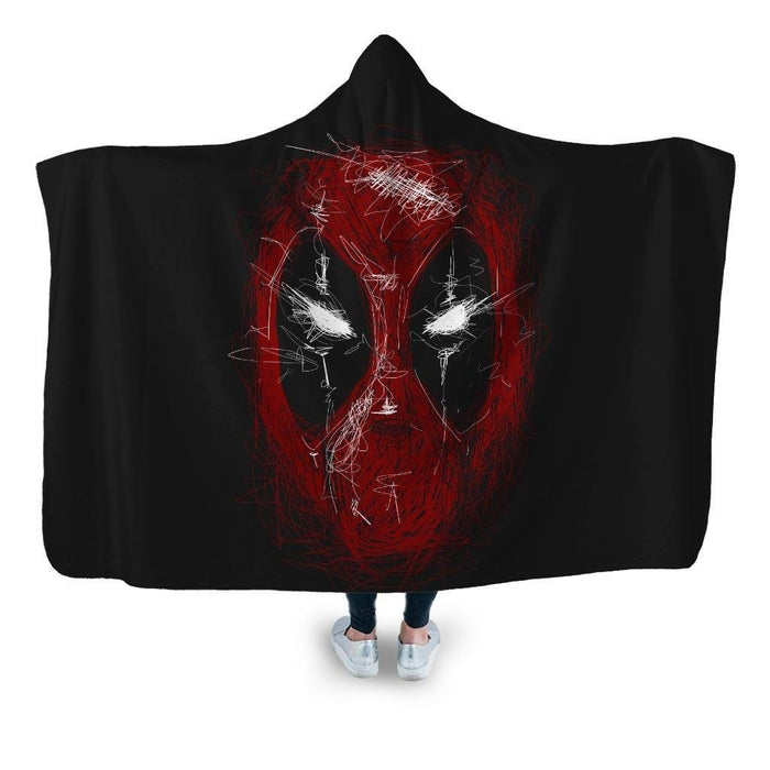 Deadpooline Hooded Blanket - Adult / Premium Sherpa