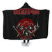 Deadpug Hooded Blanket - Adult / Premium Sherpa