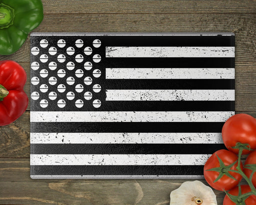 Death Stars And Stripes Bandwextra Cutting Board