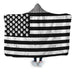 Death Stars And Stripes Bandwextra Hooded Blanket - Adult / Premium Sherpa