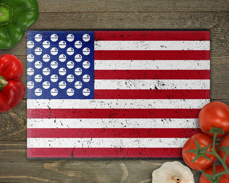 Death Stars And Stripesextra Cutting Board