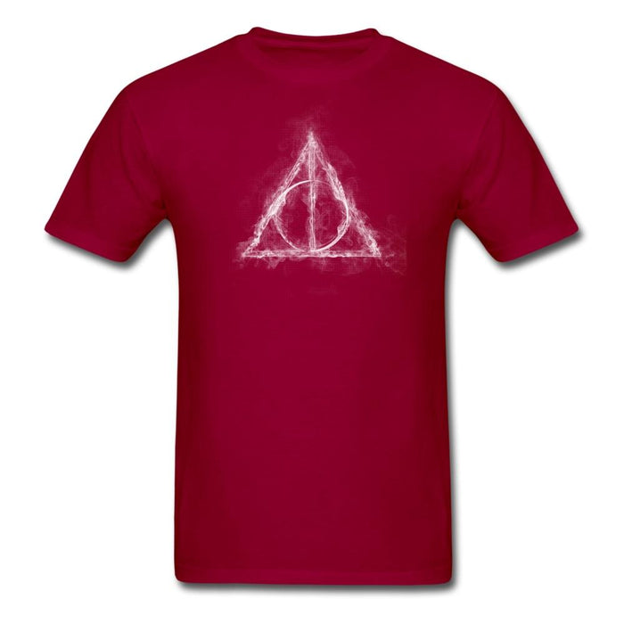 Deathly Hallows Smoke Unisex Classic T-Shirt - dark red / S