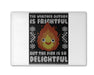 Delightful Fire Cutting Board