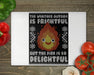 Delightful Fire Cutting Board