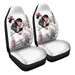 Delivery Service Sumi E Car Seat Covers - One size