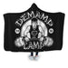 Demamp Camp Hooded Blanket - Adult / Premium Sherpa