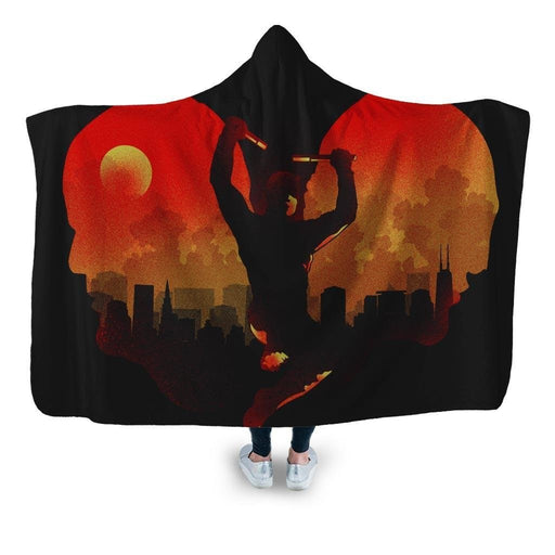 Devilinkitchen Hooded Blanket - Adult / Premium Sherpa