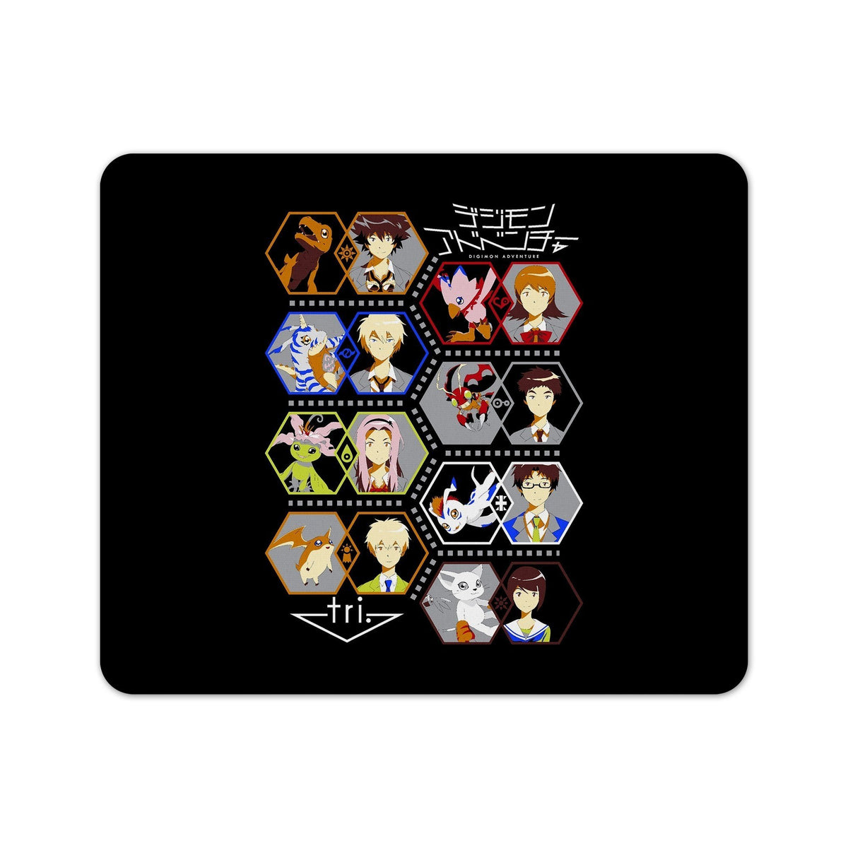 Digimon Tri Anime Mouse Pad - Mousepad | Nurd Tyme — Nurdtyme LLC