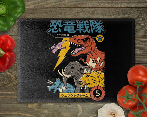 Dino Sentai Cutting Board