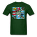 Dinozord Bunch Unisex Classic T-Shirt - forest green / S
