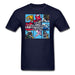 Dinozord Bunch Unisex Classic T-Shirt - navy / S