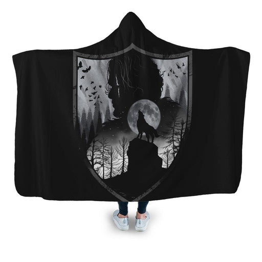 Direwolve’s House Hooded Blanket - Adult / Premium Sherpa